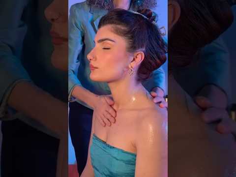 ASMR Massaggio BURROSO  Oli Essenziali #satisfyingvideo #asmrmassage #massage  #personalattention