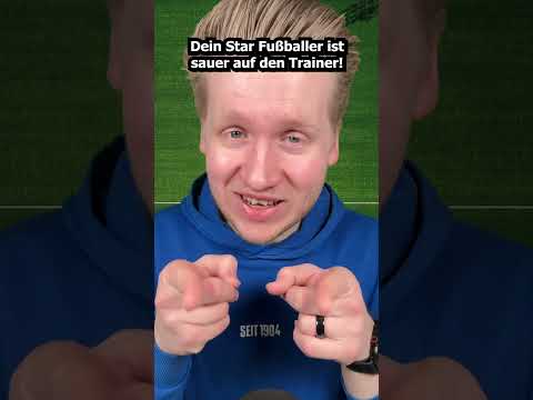 Star Fußballer ist sauer auf den Trainer! #asmr