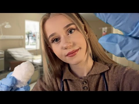 ASMR | Nurse Treats Your Injury (Personal Attention, Soft Spoken)