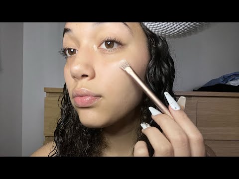 ASMR- doing my makeup ~grwm 💓