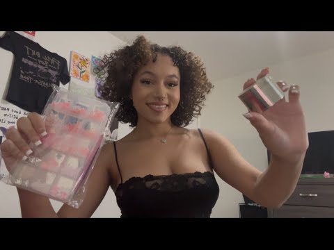ASMR decorating my grinder (tapping sounds)