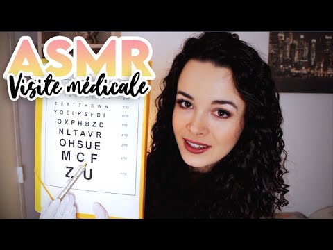 ASMR - VISITE MEDICALE ROLEPLAY (gants, soft spoken)