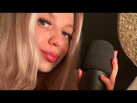 My first asmr with a proper microphone