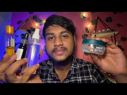 ASMR Let Me Take Care of You 💆‍♂️ Skincare & Massage  Personal Attention For Sleep