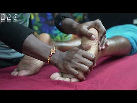 ASMR Leg Massage For Pain Relief | ASMR Foot Massage For Pain Relief | ASMR Calf Muscle Massage