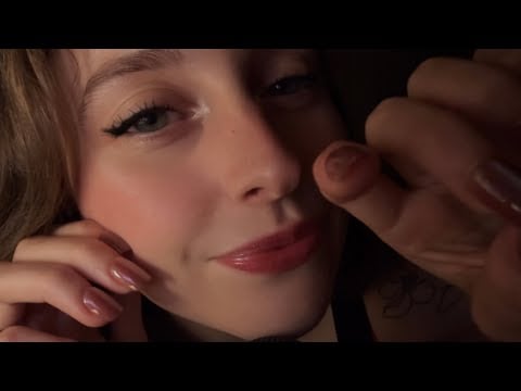 SUPER CLOSE ASMR in German (the clickiest whispers, mouth sounds, personal attention and more)