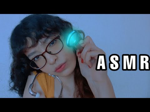 ASMR RÁPIDO Y AGRESIVO EXAMEN DE NERVIOS CRANEALES