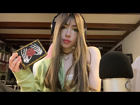 Setting and Breaking Patterns ASMR | Tapping, Scratching, Whispering, Wood Tapping