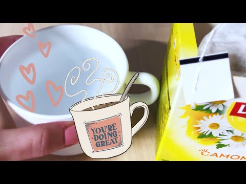 [ASMR] RELAXING TEA TIME☕️✨ + TAPPING + LOTUS + NO TALKING