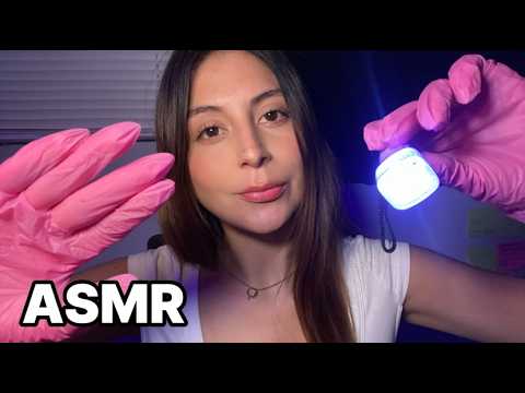 ASMR Roleplay Médico | Examen de Nervios Craneales para Relajarte 🧠 (oído ,vista,olfato,gusto,tacto)