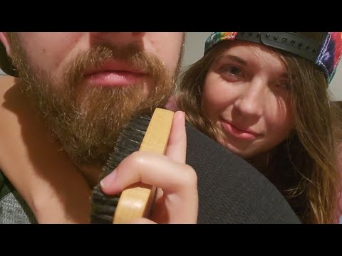 Scratching/Grooming A Fan's Beard ASMR