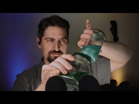 ASMR HIGH Definition Glass Jar Tapping 🫙 (No Talking)
