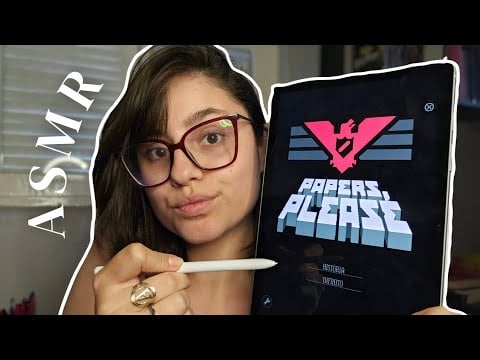 ASMR – Arrumei um emprego na fronteira 🛂 | Papers, Please - Episódio 1