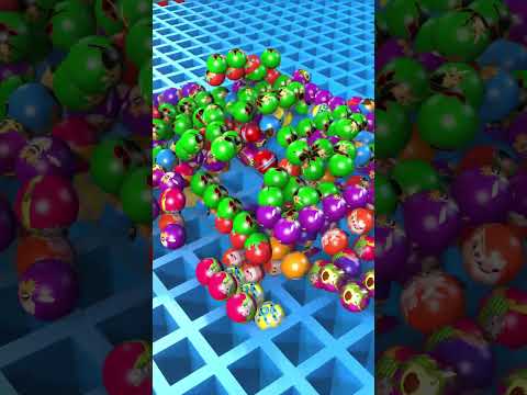 What Happens When You Drop 500 Emoji Balls?