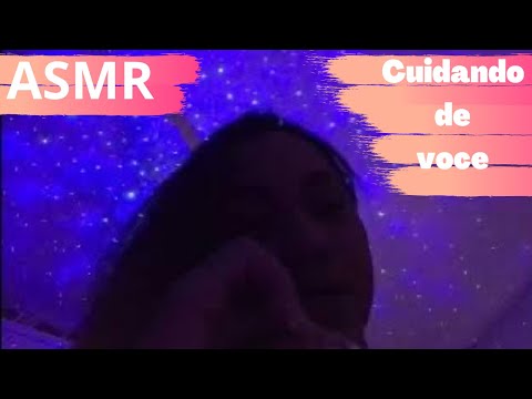 CUIDANDO DE VOCÊ/LIMPEZA DE PELE/LEINHA ASMR #asmrsounds #asmr #asmreating