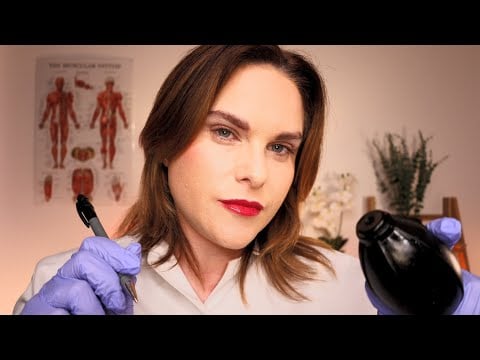 ASMR Sports Injury Assessment | Physiotherapist Examination