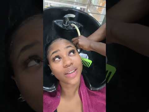 My scalp is so sensitive, every wash and scratch feels heavenly — this was outdoor #hairwashing
