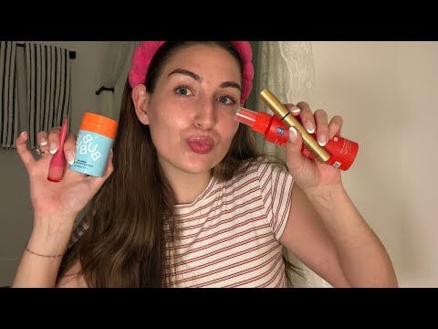 ASMR | Nighttime Skincare on You & Me! 🧖🏽‍♀️🫧