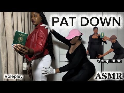 ASMR Fast &Aggressive Security -Inspired Pat Down Roleplay For Sleep /Screening Detailed Check