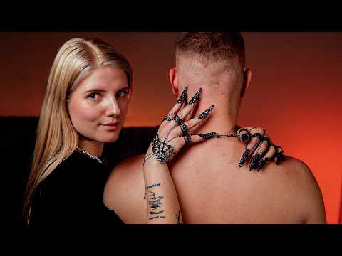 ASMR for Severe Insomnia | Back & Neck Tracing with Metal Claws (No Talk)