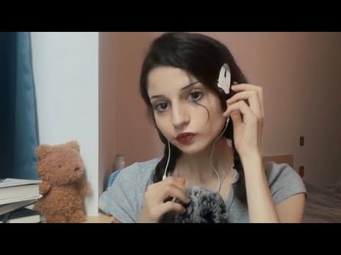 ASMR lofi hairplay & whisper ramble ⊹˙∘