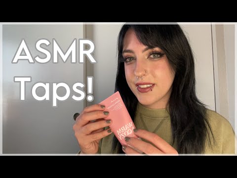 ASMR Fast Taps & Crinkles ~ ear to ear whispers