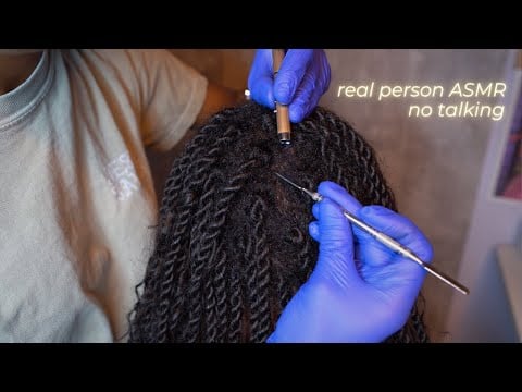 ASMR | Very Tingly Scalp Inspection on a Real Person  💤 Scalp Check & Scratching (No Talking)