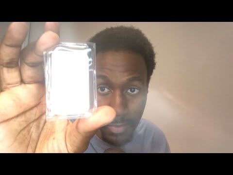 ASMR Silver Bar & Precious Metals