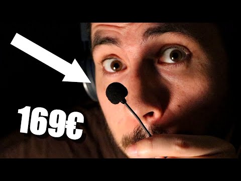 Faire un ASMR avec un micro cravate à 169€