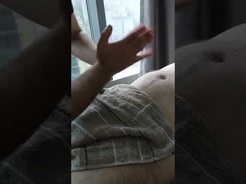 ASMR SPORTS TURKISH VERY RELAXING CHEST MASSAGE #massage #triggersforsleep #relax #shortvideo #asmr