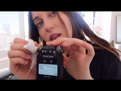 ASMR Tascam Extremely Tingly (my favorite mic for asmr)