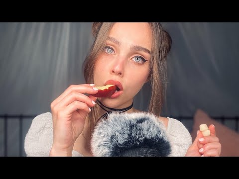 Snacking at night eating & munching sounds | ASMR