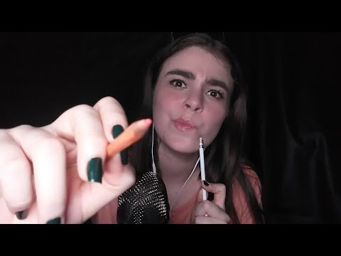 ASMR - Desenhando e Pintando em Você • Drawing and Painting on You ✏️