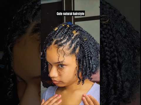 easy quick hairstyle 😳😱 #asmr #hairtok #hairstyle #fast #curlyhair