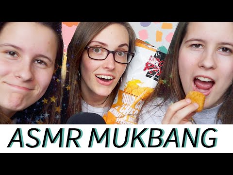 ASMR MUKBANG with The DeFinoTwinz