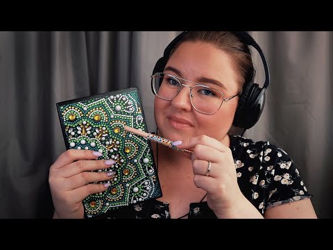 ASMR Fokusera här - Tracing - Följ mina instruktioner 🥰