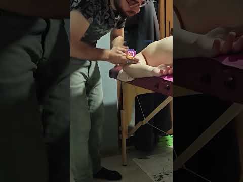 Deep and relaxing Turkish massage for back muscles #satisfying #relaxing #asmr #shorts #massage