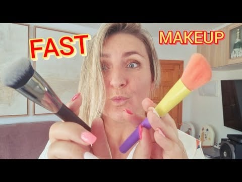 ASMR FAST & AGGRESSIVE MAKEUP 💄 Let Me Do Your Makeup! | Personal Attention