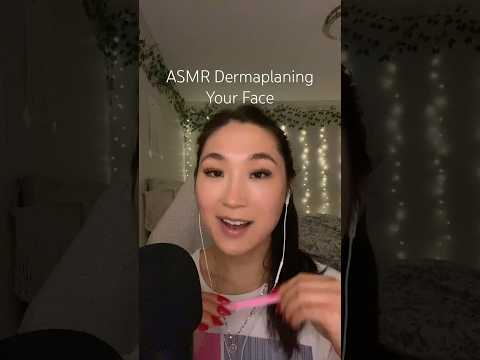 ASMR | Dermaplaning Your Face POV #asmrforsleep #asmrroleplay #asmrfacial