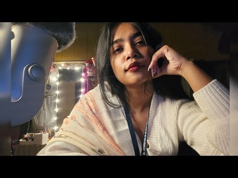 ASMR Hindi-Gossipy Office Colleague With Secret Crush Does Your Skincare (Eng Subtitle)LayeredSounds