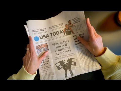 Soft Spoken Newspaper ASMR ~ Relaxing Page Flips & Current Events