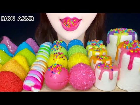 【ASMR】【咀嚼音 】マシュマロパーティー　MARSHMALLOW PARTY MUKBANG 먹방 食べる音 EATINGSOUNDS NOTALKING TANGHULU