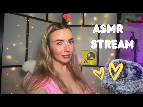 candynugget ASMR relaxing triggers livestream 🌙❤️⭐️