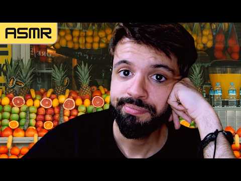 VENDEDOR amigable | ASMR con COMIDA | ROLEPLAY español chico