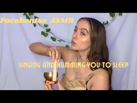 ASMR singing and humming you to sleep as pocohontas