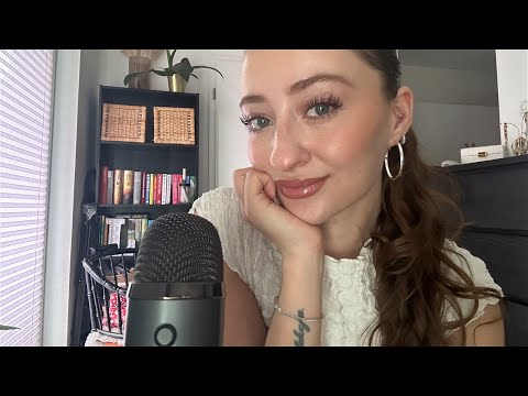 ASMR whispering close up trigger words (100% sensitivity)