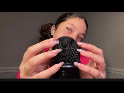 ASMR💗🖐🏻 EXTREME MIC SCRATCHING with plastic nails (no talking) 
