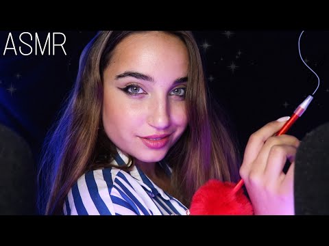 ASMR : Chuchotement très proche du micro, tracing (Tu vas frissonner✨)