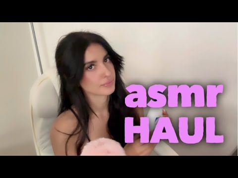 asmr small whispered haul 🛍️🫧💕