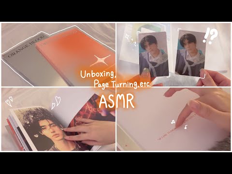 ASMR｜Unboxing, Page Turning, etc.（No Talking）Enhypen: Orange Blood Albums*Target exclusive*